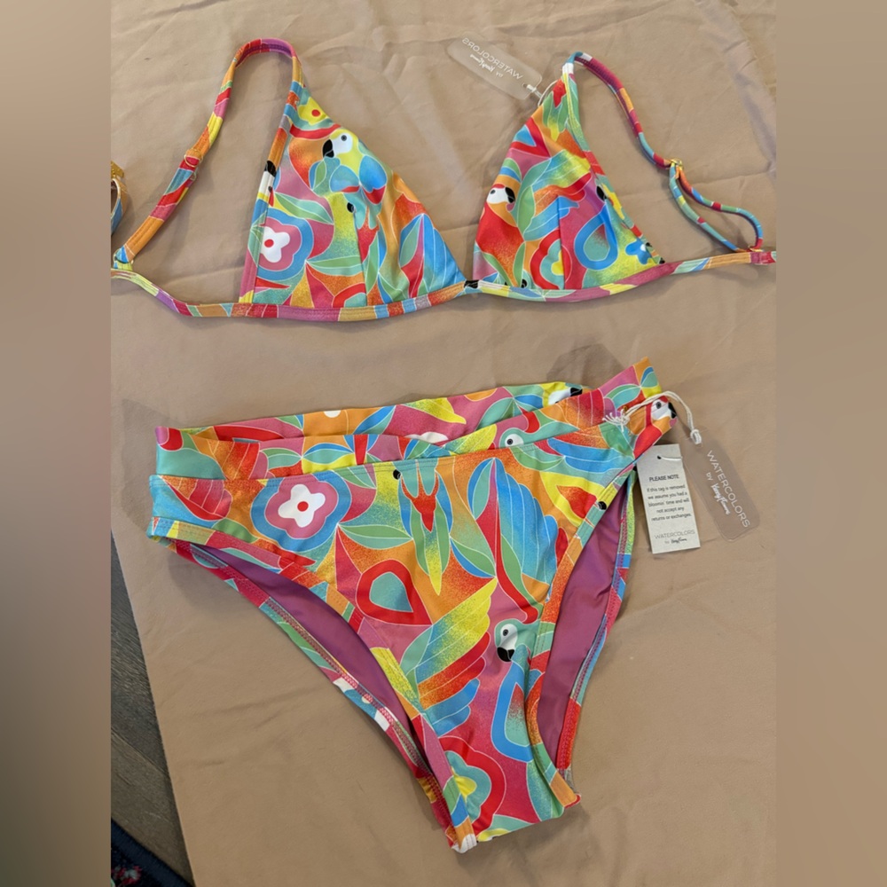 Kenny Flowers Vibrant Multicolor Bikini